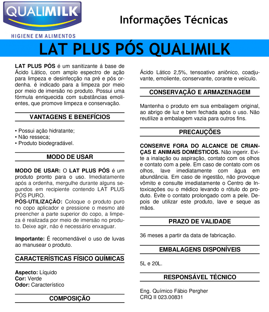 FT - LAT PLUS POS