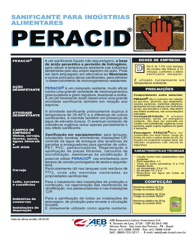 PERACID 26.02.09