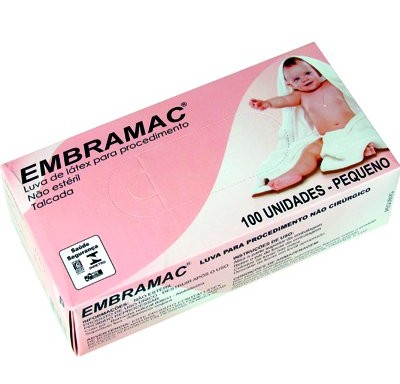 LUVA PROCEDIMENTO EMBRAMAC TAM P/G