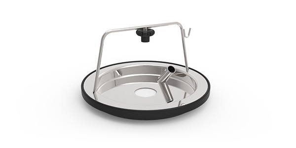 TAMPA TARRO INOX RETA 1 ENTRADA – COD 10012000036